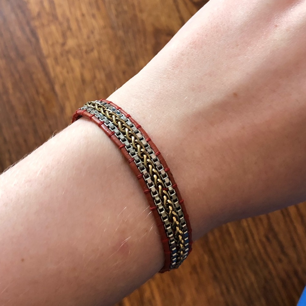 ✨Stella & Dot Foundation Bracelet Red